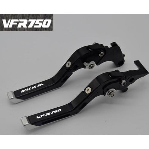 Yang hua CNC Folding&Extending Brake Clutch Levers For Honda VFR750 VFR 750 1991 1992 1993 1994 1995 1996 1997