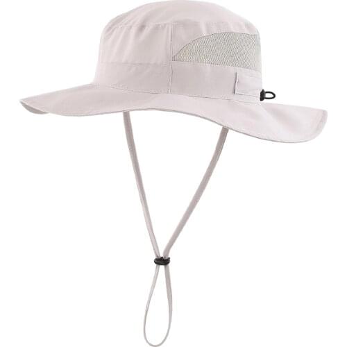 Connectyle Boys Girls Kids Bucket Sun Hat Lightweight Quick Dry Adjustable Wide Brim Protection Mesh Breathable Summer Sun Hat