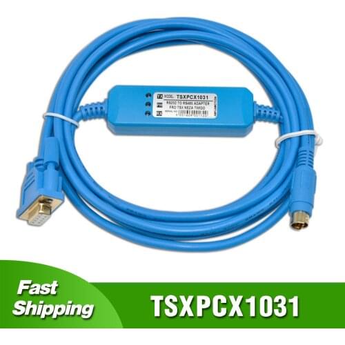 TSXPCX1031 For Schenider TWIDO Series PLC Programming Cable RS232 Port Data Download Line TSX08PRGCAB
