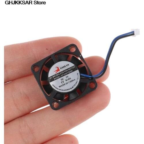 Ultra-miniature Brushless Fan Electric DC 5V 6V 2507 Mini Micro Tiny Cooling Fan