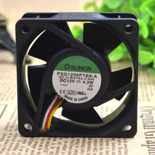 Set up FOR Sunon 60256cm PSD 1206PTBX-A1V4.3W4 Line Ball Cooling Fan