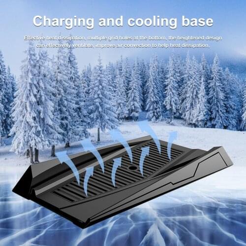 Vertical Support Cooling Vent Base For PS5 Console For-PlayStation 5 CD-ROM Version And Digital Version Game Console