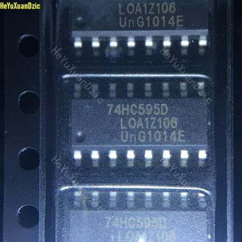 74HC595D 74HC595 SOP-16 8 bits shift register latch 16SOIC Original Product