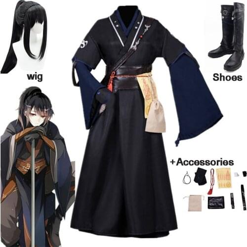 Anime Mo Dao Zu Shi XUE YANG Cosplay Costume Grandmaster of Demonic Cultivation Cosplay Costume +wig with accessories and wig