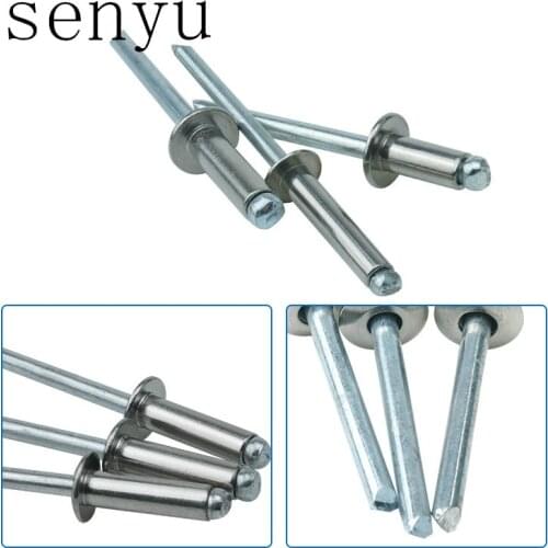 Luhuichang M3.2 Stainless Steel Mushroom Screw Pulling Rivets Break Mandrel Blind Nail Pop Rivet self-plugging rivet Furniture