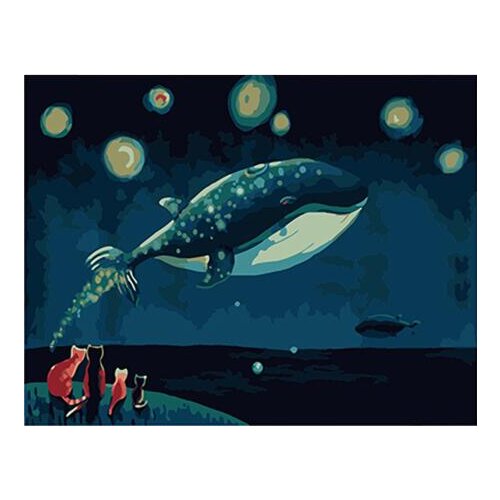 MaHuaf-W1426 Dreaming Painting By Numbers DIY Digital canvas painting Home Decor wall art in bedroom 50x650cm