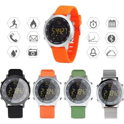 Smart Fitness Wristband EX18 Sport Calories Distance Recorder Bluetooth Smartwatch Remote Camera Sleep Monitor Alarm Clock