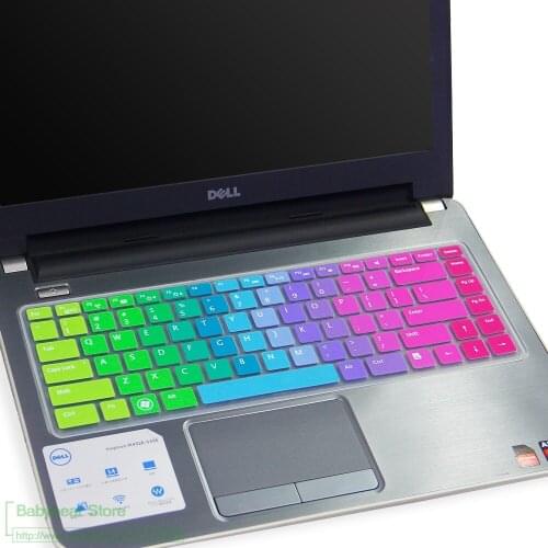 Keyboard Protector Cover for DELL New Inspiron 14R/ N4110 / N4050/ 14V/ 13Z/ M411R/ Vostro 3350/ 3450/ V1450 Series