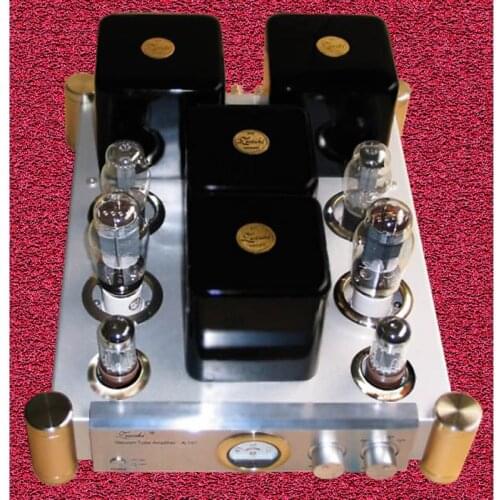 Zuoshi A101 2A3/300B combined single-ended tube power amplifier, output power: 9W×2, sensitivity:below 0.5V, SNR: 90dB