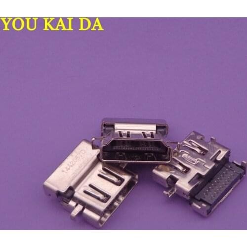 3pcs Replacement Female Jack HDMI-compatible Socket Connector 19P Port for Asus Lenovo HP Samsung Etc Laptop Motherboard