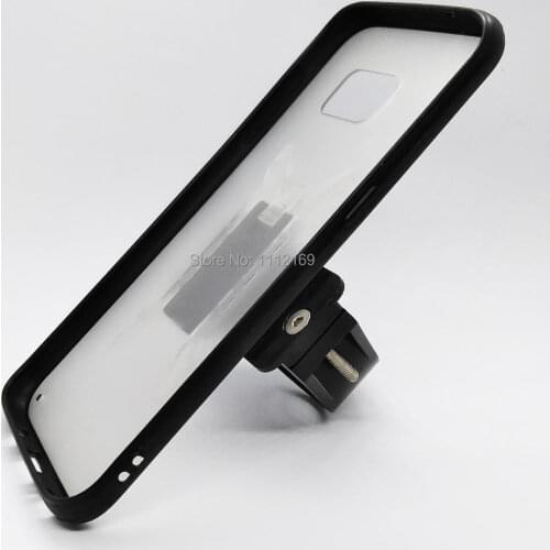 Bicycle Phone Mount Holder Case Bike Handlebar Cradle Stand Bike Mount Phone Holder with Grip Clip Case for Galaxy S7/S7 Edge/S8
