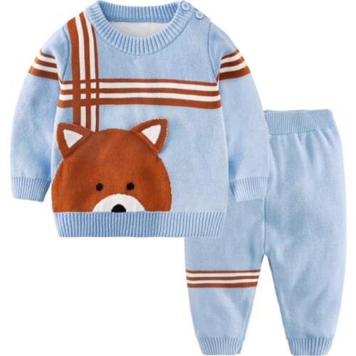 Baby autumn/winter double thick pullover 1