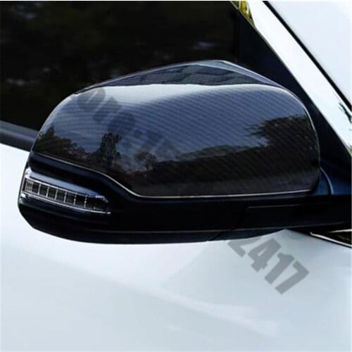 For Hyundai ix35 2018-2021 ABS Chrome Front triangle trim of rearview mirror Side Door Rearview Mirrors Cover Trim Car styling