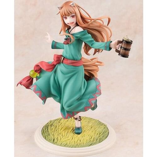 Spice and Wolf Holo Renewal 180mm PVC Action Figure Anime Spice and Wolf 10th Anniversary Figurine Toys Doll