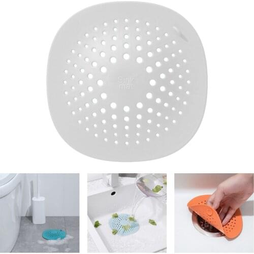 Household Sink Filter Shower Drain Hair Catcher Stopper Drain Cover Anti-clogging Sink Strainer