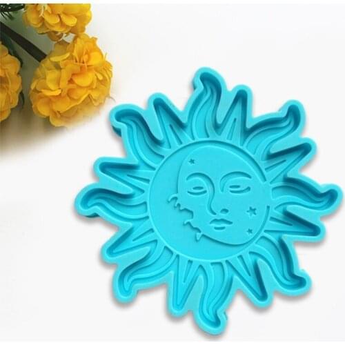 Coaster Epoxy Resin Mold Set Cup Mat Silicone Mould DIY Crafts Decorations