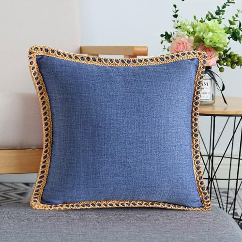 45*45cm Square Pillowcase Soft Scandinavian Decorative Plush Shaggy Cushion Sofa Pillow Case Cover Pillowcase Home Decoration