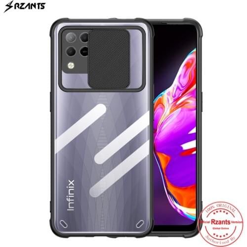 Rzants For Infinix Hot 10S Case Soft [Lens Protection] Air Bag Conor Clear Cover Casing