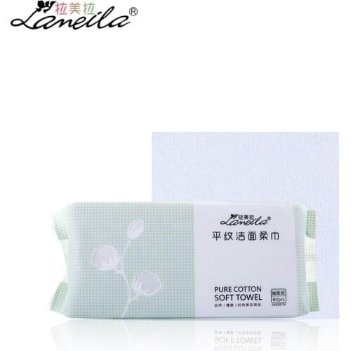 Nonwoven Fabric Tabby Cleansing Towel Soft Disposable Health Tasteless Removable Cleaning Towel B246