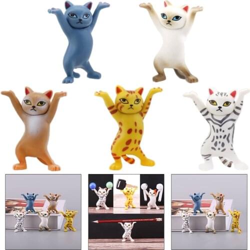 Enchanting Cat Pen Holder Black Cat Carrying Coffin Bracket Cute Decoration Hand-made Home Decore Easter Decoration