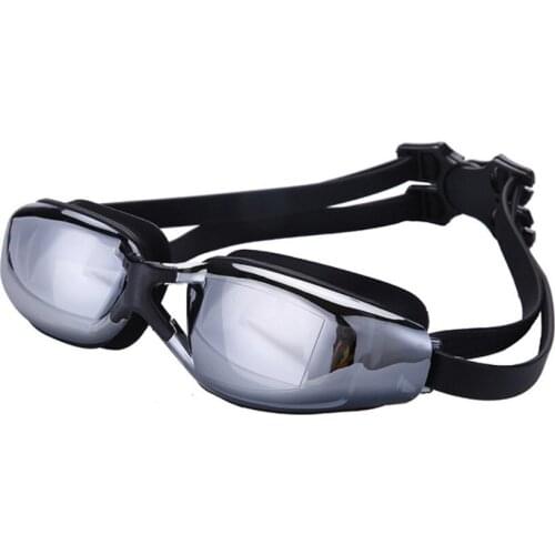 Swimming Goggles Anti-Fog Anti-Leakage UV Protector Soft Silicone Swim Glasses for Adult Men Women Kids