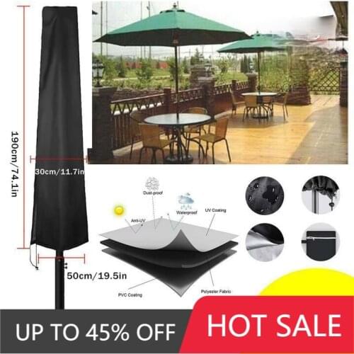 Outdoor Garden Umbrella Waterproof Oxford Parasol Garden Weatherproof Patio Cantilever Parasol Rain Cover Accessories