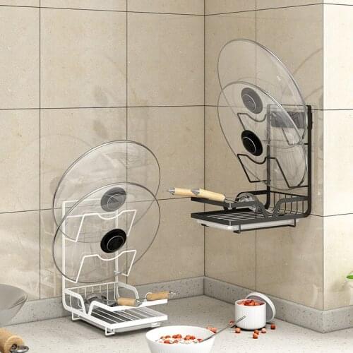 Stainless Steel Sink Stand Kitchen Storage Rack for Utensils Lid Chopping Board Sponge Rag Rest Organizer Sundries Shelf