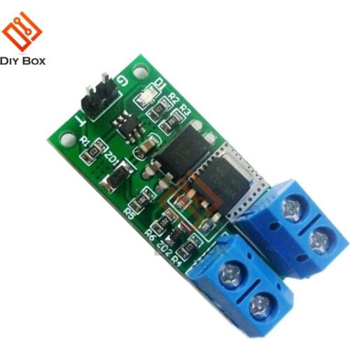 9V-24V 3.3V-12V 8A Low Pulse Trigger Board Flip-Flop Latch Relay Module Bistable Self-Locking Switch
