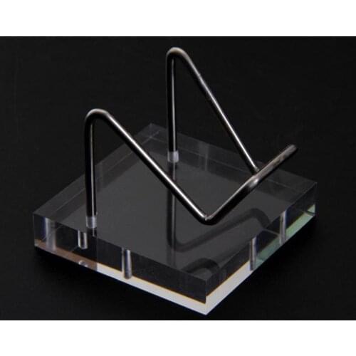 Mineral Fossil Stand Display Holder Rack Acrylic Support Base For Crystal Minerals Ores Agate Rocks Display Home Office Decor