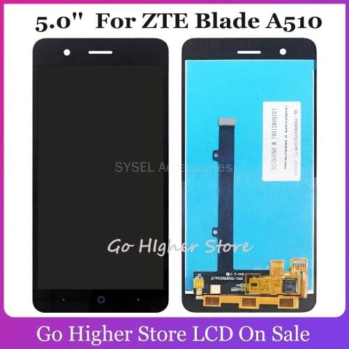 New For ZTE Blade A510 LCD Display Screen+Touch Panel Digitizer Assembly A510 Screen Free Tools