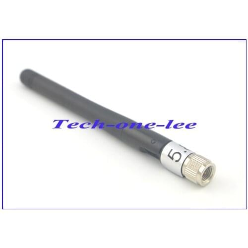 10pcs/lot 5.8ghz Antenna 3dbi Gain SMA Male Plug nickelplated Connector RF 5.8g Aerial Free Shipping