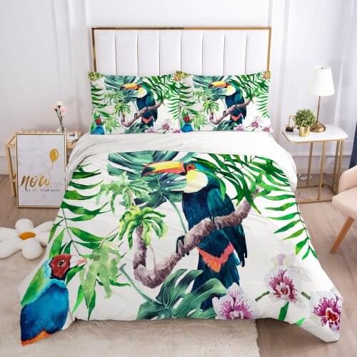 3D Bedding Sets Quilt Covers Pillow Shams Duvet Cover Sets Bedclothes Bed Linens King Queen Full Simple Flower Home Textile