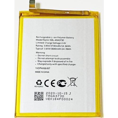 3.85V 3840mAh NBL-40A3730 For TP-Link Neffos C9 TP707A TP707C Battery