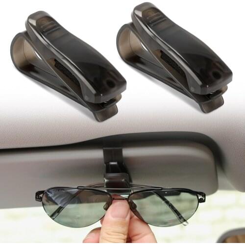 Car Glasses Case Glasses Sunglasses Clip Car Accessories For mitsubishi lancer asx outlander pajero l200 for Samsung QM6 QM3