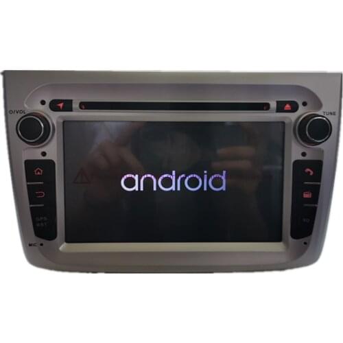7" Android 10.0 PX6 Car Multimedia Player For Alfa Romeo Mito 2009-2016 Stereo 6 Core DVD Player Audio 4+64G Stereo DSP