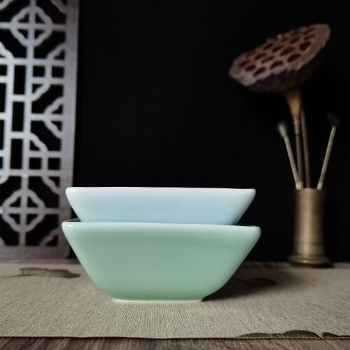 Sauce Seasoning Dish 1PC Small Bowl Side Dishes Porcelain Dinnerware Celadons Tableware Dishwasher and Microwave Safe