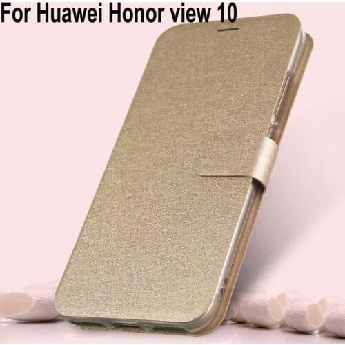 For Huawei Honor view 10 case Cover Luxur PU Leather Back Cover Phone Case 5.99'' For Honor view 10 view10 Flip protective shell