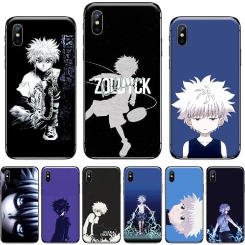 HUNTER x HUNTER Killua Zoldyck anime Phone Case for iPhone 11 12 pro XS MAX 8 7 6 6S Plus X 5S SE 2020 XR soft shell coque shell