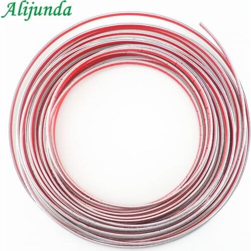 15 m car chrome decorative mold tape car DIY protection sticker FOR Chevrolet Opel Astra VAUXHALL MOKKA Zafira Insignia Vectra