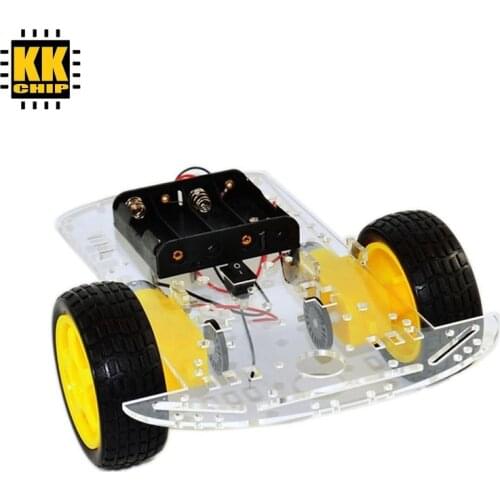 Motor Smart Robot Car Chassis Kit Speed Encoder Battery Box 2WD For Arduino Kit