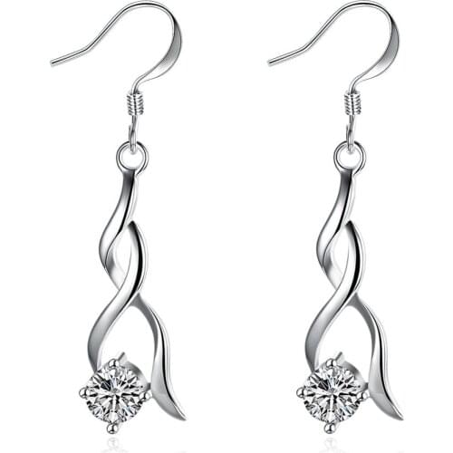 Серьги с камнями JITULEZHI China At AliExpress