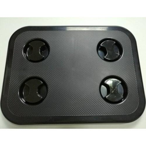 Boat RV Motohome Access Inspection Deck Hatch Black L17.3 inch W13.0 inch 0550B
