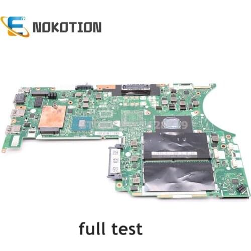 NOKOTION 01AV854 BT463 NM-A611 MAIN BOARD For Lenovo ThinkPad T460P laptop motherboard i5 CPU DDR4