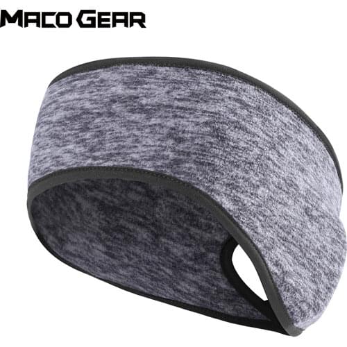 Fashion Ear-Cover Headband Fleece Headwear Bicycle Yoga Gym Cycling Sports Running Tennis Fitness Winter Headband With Ponytail