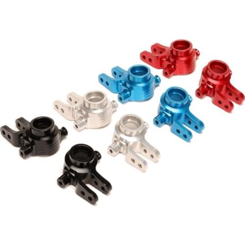 NEW ENRON #6837 2P Aluminum Steering Blocks Hub Carrier Left&Right For RC Traxxas 1/10 Slash 4x4 Rustler Stampede Upgrade Parts