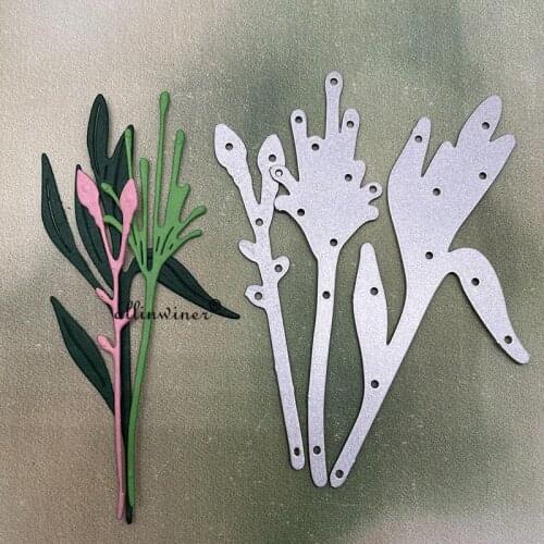 New Flower leaf decoration Metal Cutting Dies for DIY Scrapbooking Album Paper Cards Decorative Crafts Embossing Die Cuts