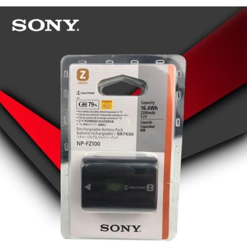 Sony Original NP-FZ100 NP FZ100 Camera Battery A9 / A7R III / A7 III / ILCE-9 ILCE9 ILCE-7RM3 ILCE-7M3 Mark III as NPF100