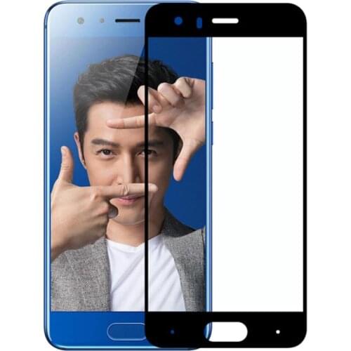 Full Glue Full Cover Tempered Glass For Huawei Honor 9 Screen Protector protective film For Honor 9 Honor9 glass