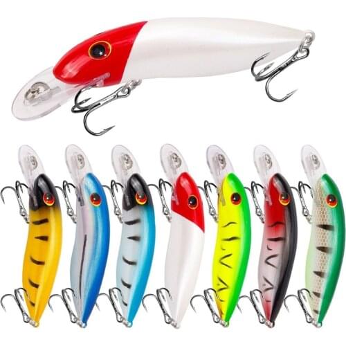 1pcs Minnow Fishing Lure 10.5cm 13.4g Floating Crankbait Hard Artificial Bait Pike Bass Trout Deep Water Wobblers Fishing Tackle