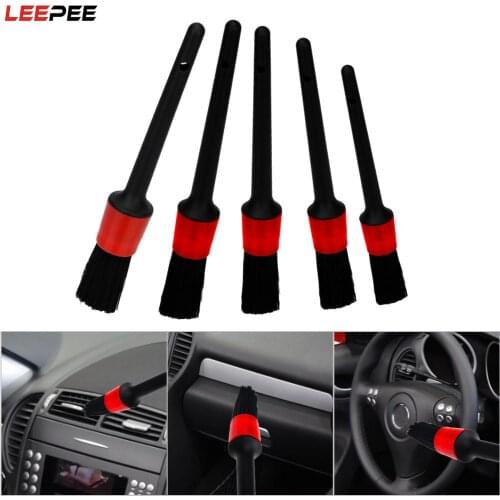 Dashboard Air Outlet Clean Brush Tools Car Wash Accessories Car Detailing Brush 5pcs Car Cleaning Detailing Set Auto Cleaning